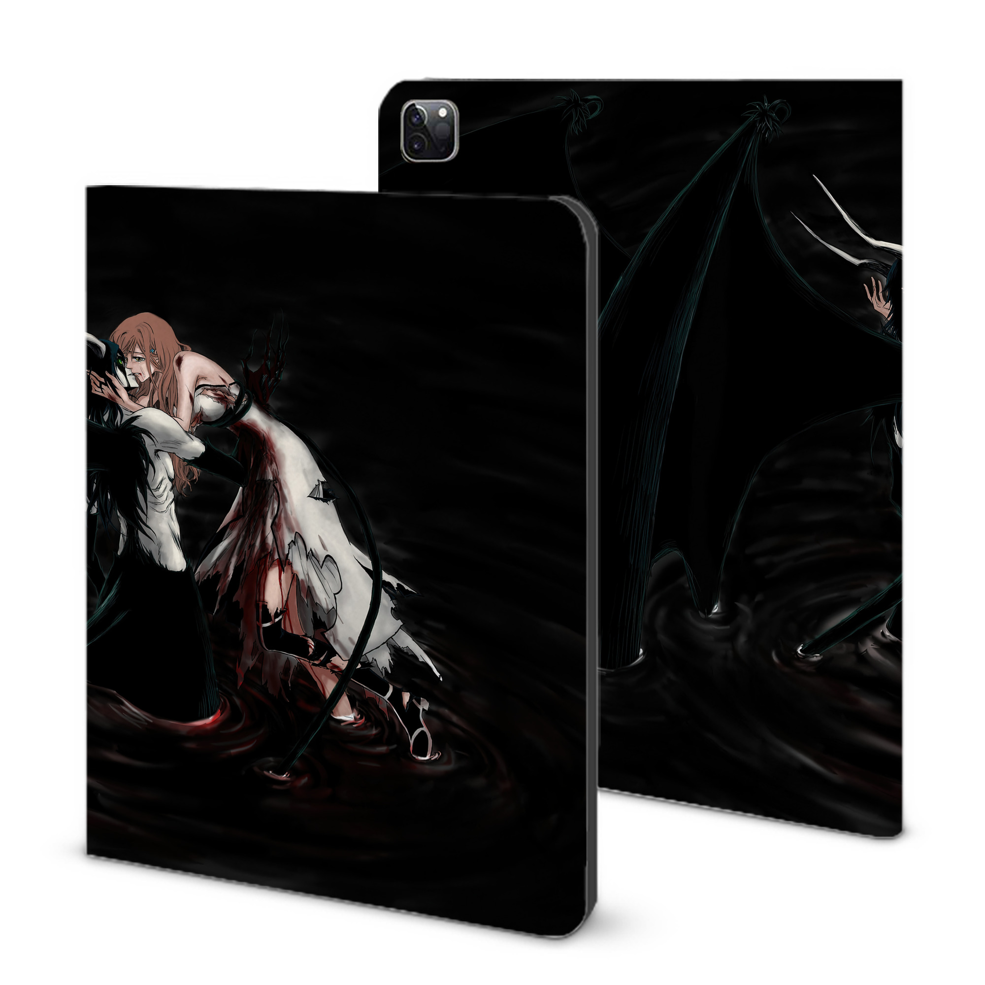 （画像用） ブリーチ BLEACH IPad ケース ブック型 PUレザー TPU 耐衝撃 軽量 薄型 ペン収納なし 全面保護 IPad 各モデル対応